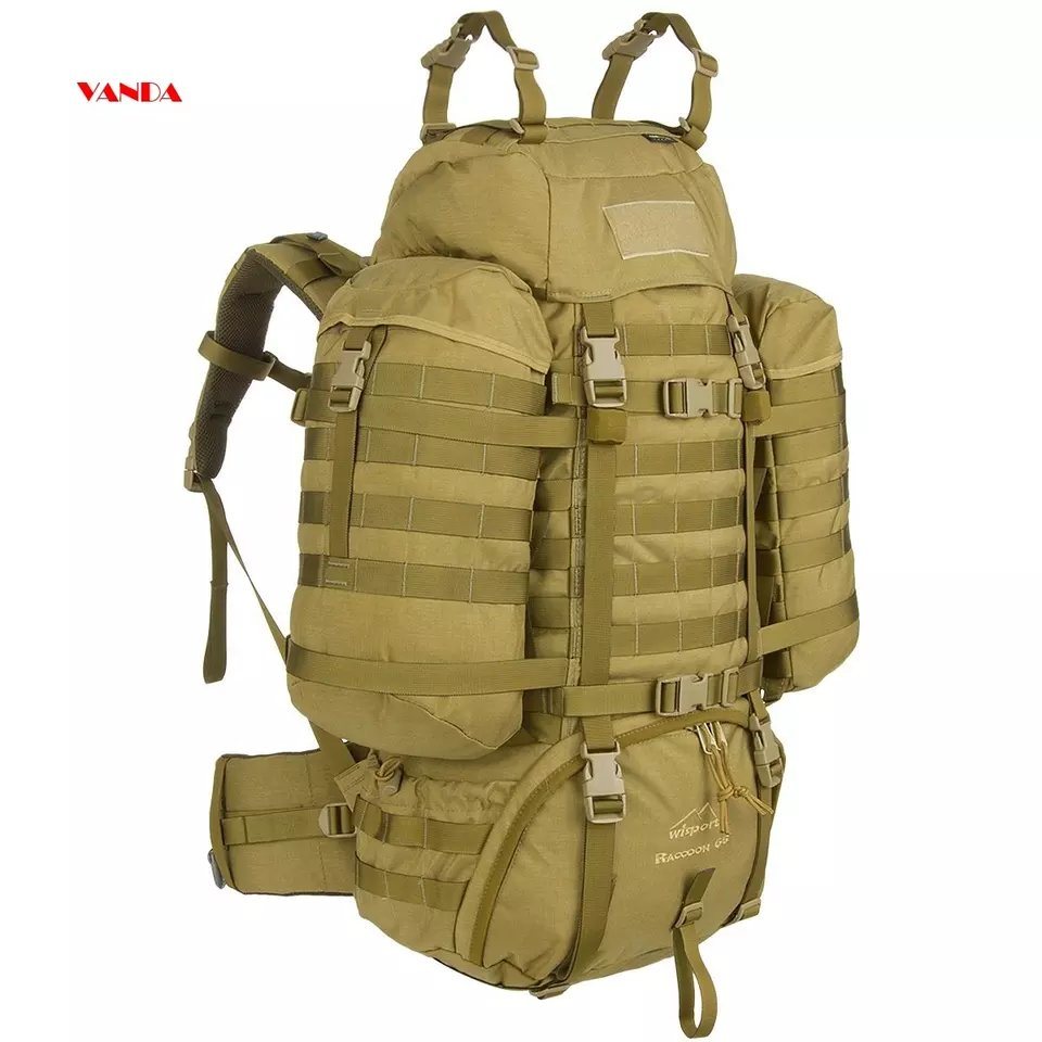 Sac à dos tactique militaire vert armée Vanda