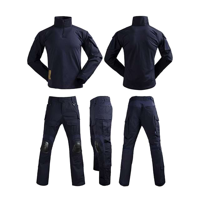 Costume grenouille Multicam Combat G3 bleu marine + pantalon, costume de Style militaire