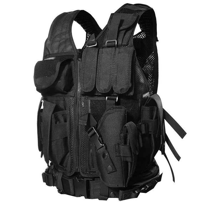 Gilet de combat tactique en nylon Cordura, équipement militaire ultra sûr, équipement de police 