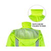 Sécurité réfléchissante et vêtements de travail imperméables imperméable haute visibilité