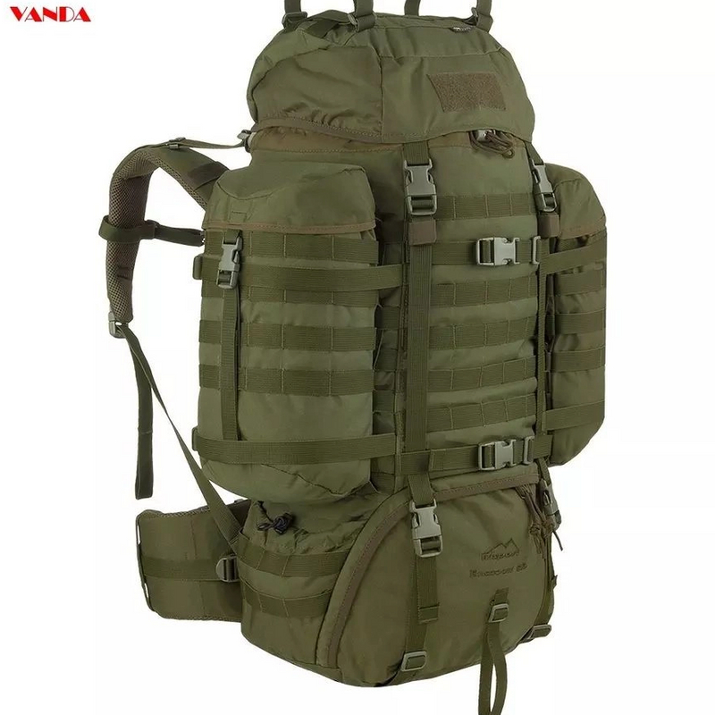 Sac à dos tactique militaire vert armée Vanda