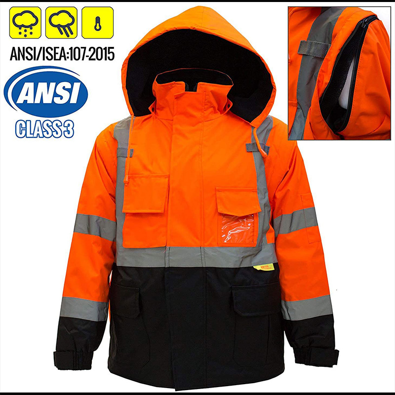 Uniforme de travail spécial réfléchissant, ignifuge et imperméable, haute visibilité