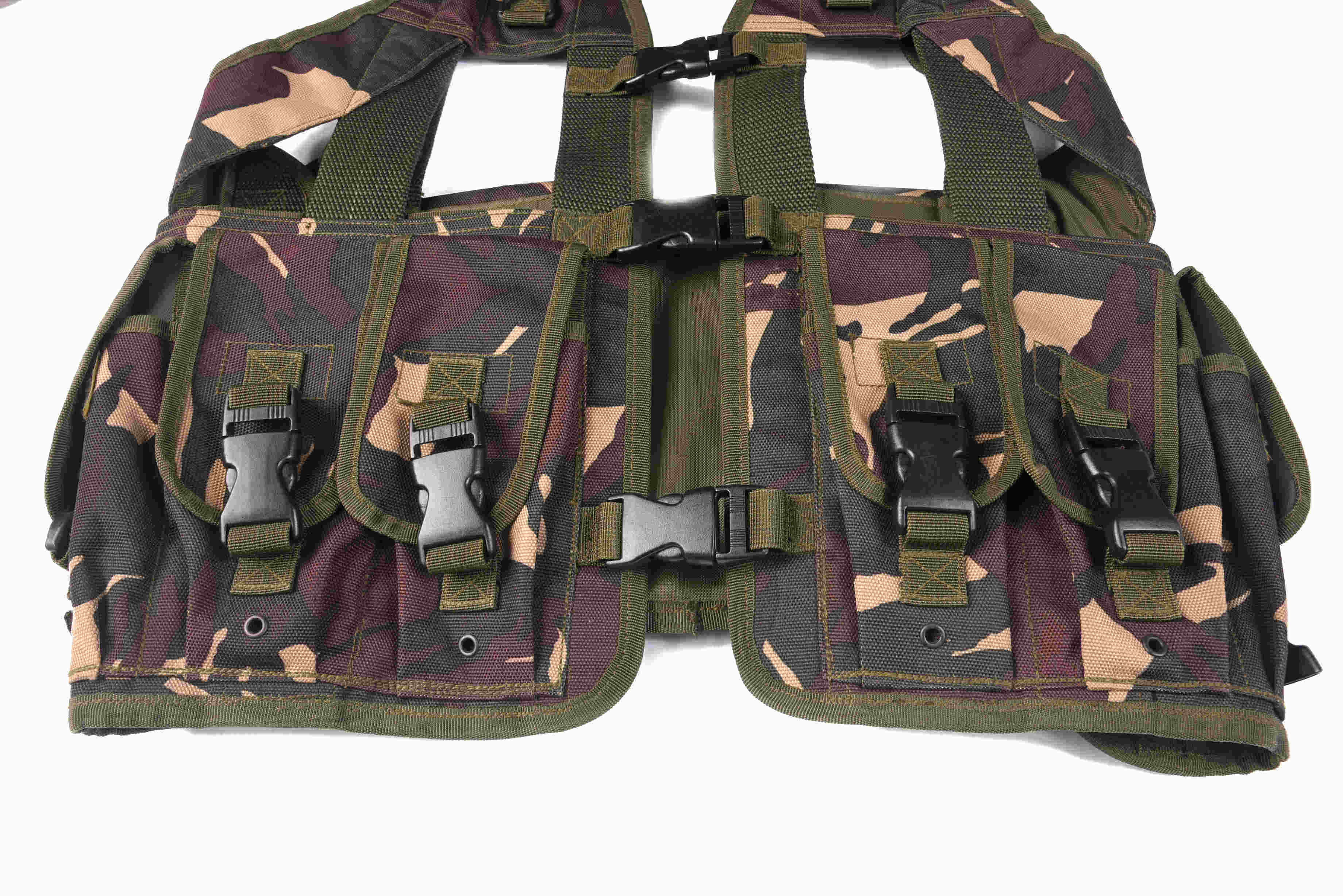 Gilet de combat tactique en nylon Cordura 500d ultra sûr, gilet d'entraînement en plein air