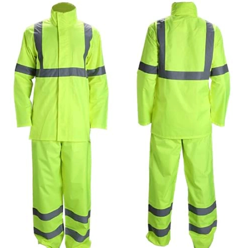 Sécurité réfléchissante et vêtements de travail imperméables imperméable haute visibilité