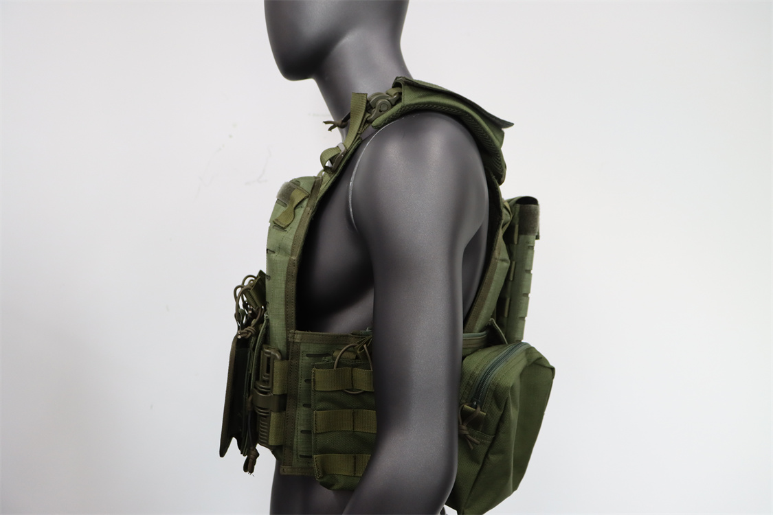 Molle Systerm Camo Combat corps Protection plaque transporteur une main libération rapide Camouflage couleur gilet tactique 