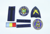 Meilleure qualité OEM ODM rangs signe pilote aviateurs fil d'or broderie épaulettes accessoires uniformes épaulettes Badges 