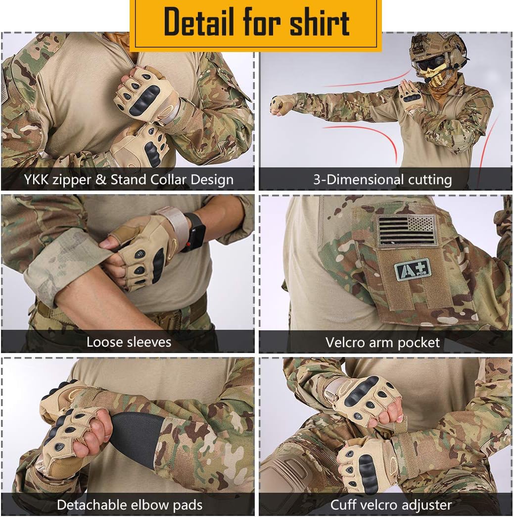 Costume tactique, uniforme de combat, vêtements d'entraînement de garde de sécurité, uniforme Multicam ACU CP de Combat, vente en gros, offre spéciale 