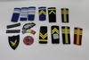 Meilleure qualité OEM ODM rangs signe pilote aviateurs fil d'or broderie épaulettes accessoires uniformes épaulettes Badges 