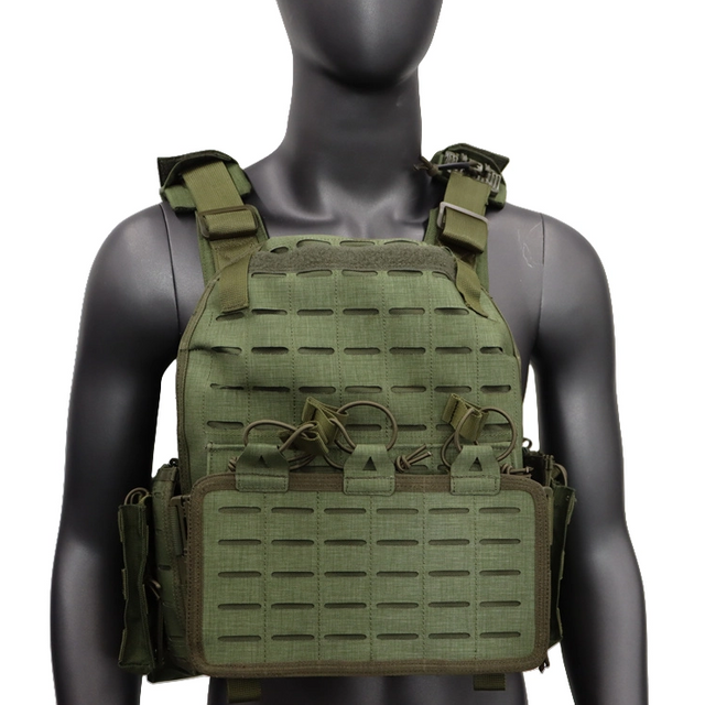 Molle Systerm Camo Combat corps Protection plaque transporteur une main libération rapide Camouflage couleur gilet tactique 